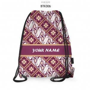 Drawstring Bag Batik BTK006