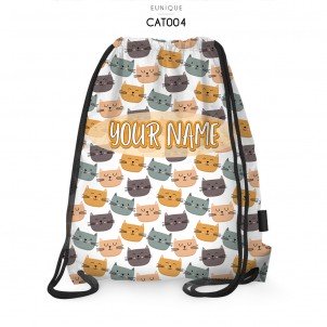 Drawstring Bag Cat CAT004