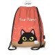 Drawstring Bag Cat CAT007