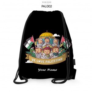 Drawstring Bag Save Palestine PAL002