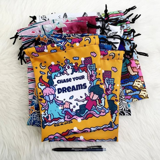 Create Your Own Drawstring Pouch 