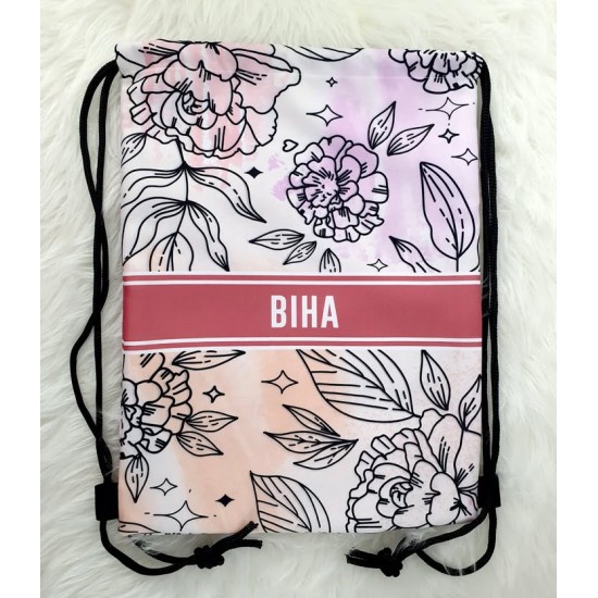 Drawstring Bag Floral FRL214