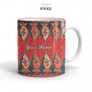 Ceramic Mug Batik BTK002