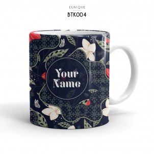 Ceramic Mug Batik BTK004