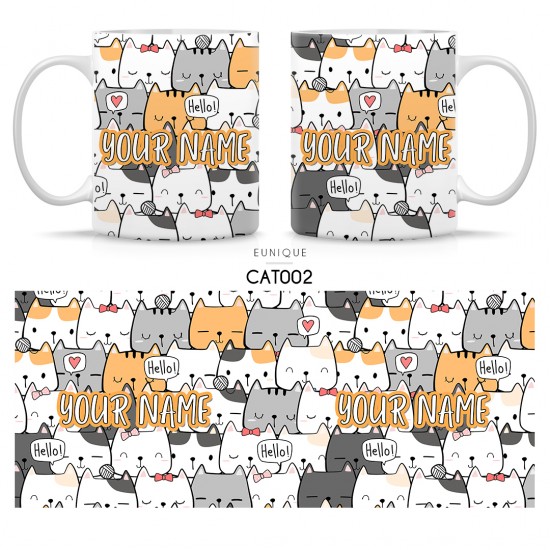 Ceramic Mug Cat CAT002