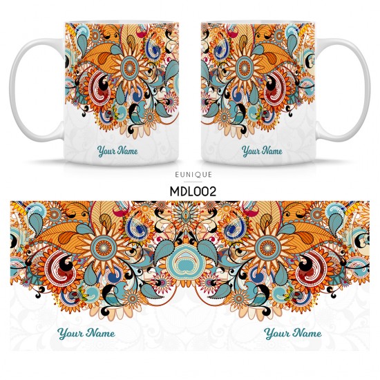 Ceramic Mug Mandala MDL002