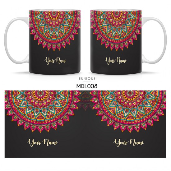 Ceramic Mug Mandala MDL008