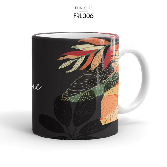 Ceramic Mug Floral FRL006