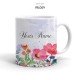 Ceramic Mug Floral FRL009