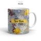 Ceramic Mug Floral FRL208