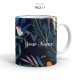 Ceramic Mug Floral FRL211