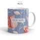 Ceramic Mug Floral FRL216