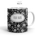 Ceramic Mug Floral FRL314